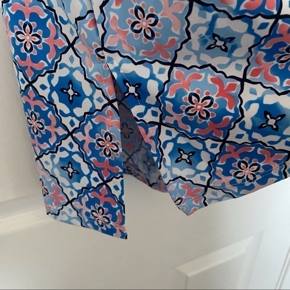 Swim Dress or Cover Up. Wht&Blue Shrt Slv Sz 18/20 - Picture 4 of 5